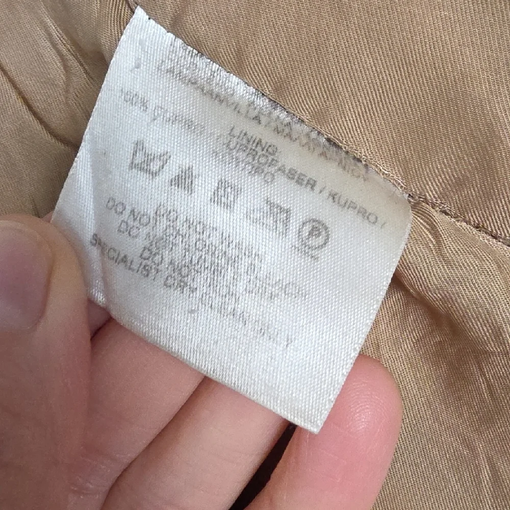 Burberry London Vintage Wool Skirt โ Beige Nova Check โ Made in Italy - S - Picture 10 of 13